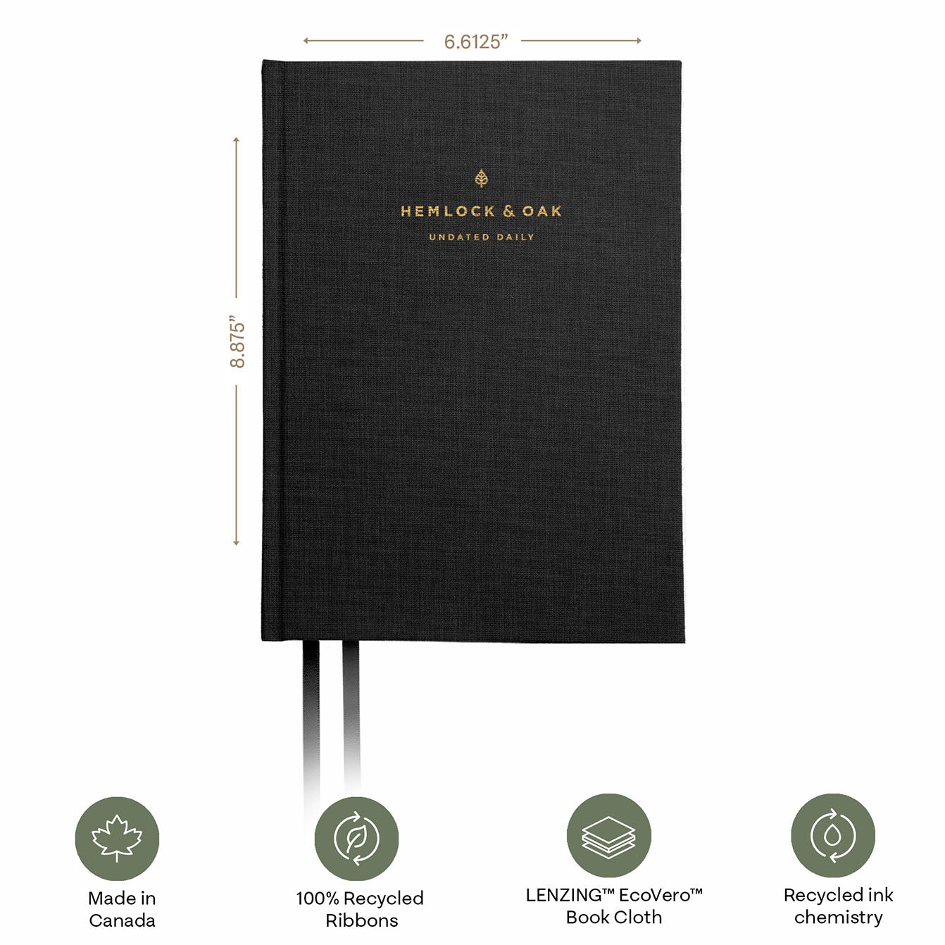 Undated Daily Planner | Hardcover | 120gsm