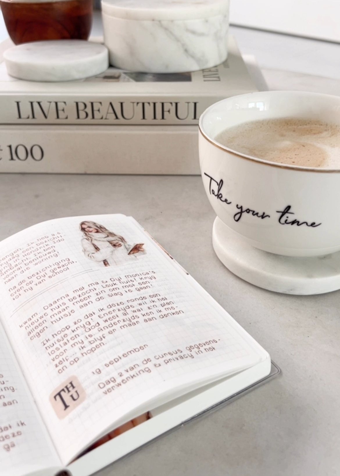 Morning Coffee | Girls Stickers