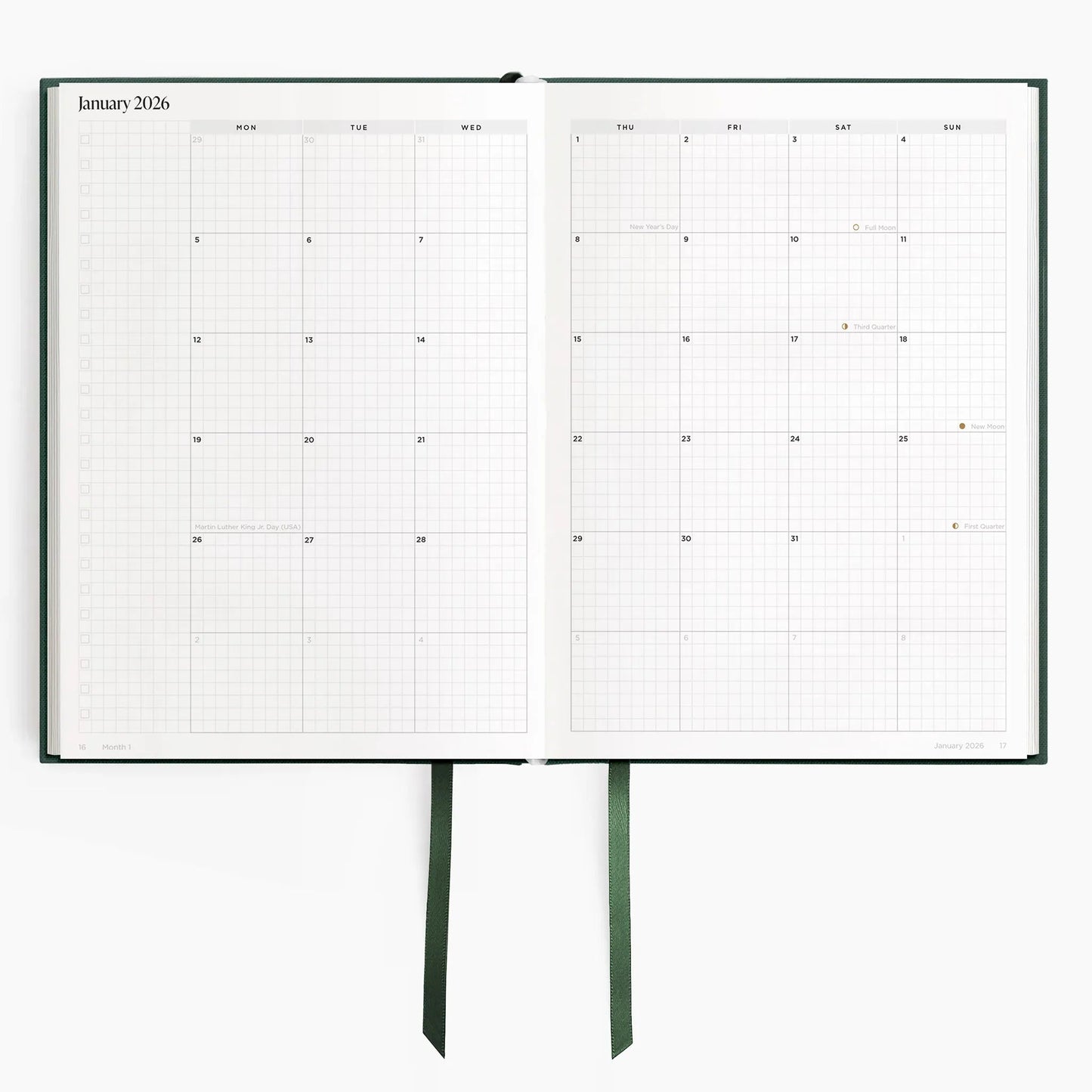 2026 Minimalist Planner B5 | Hardcover | 120gsm