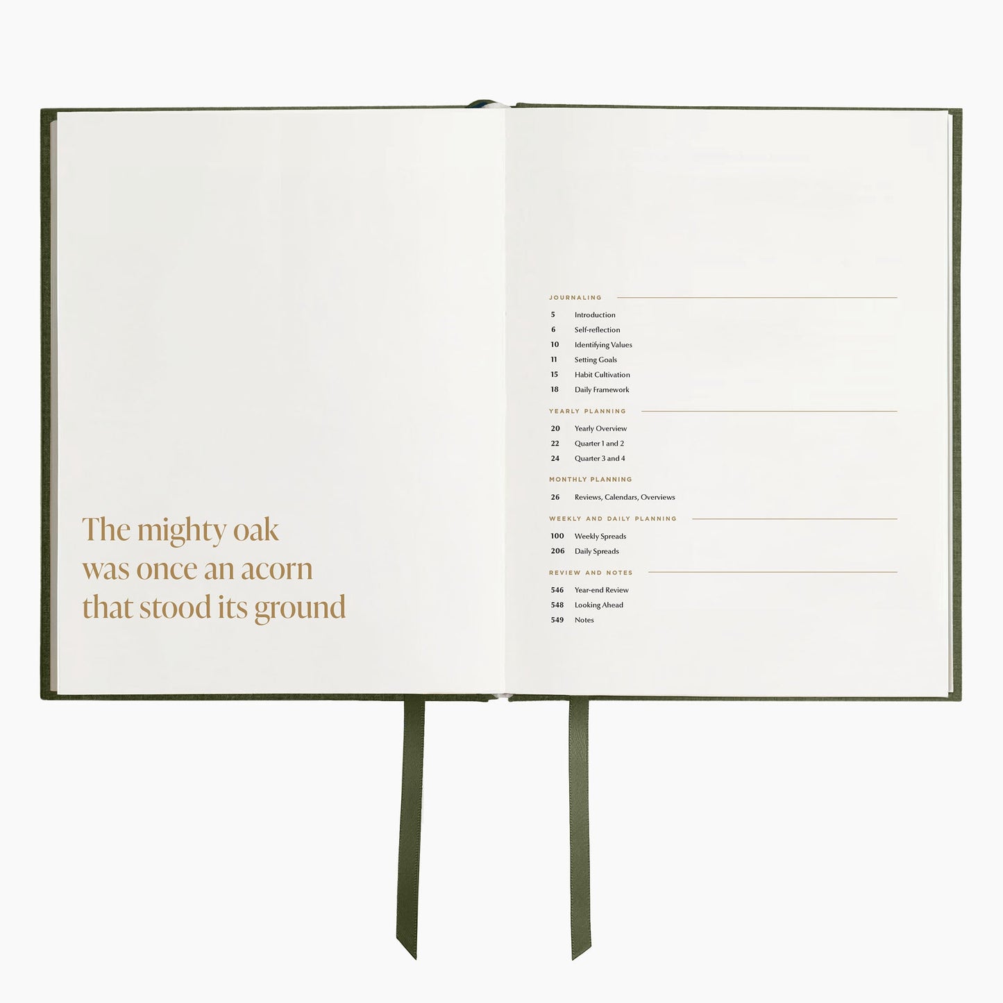 Undated Weekly & Daily Planner | Hardcover | 70gsm