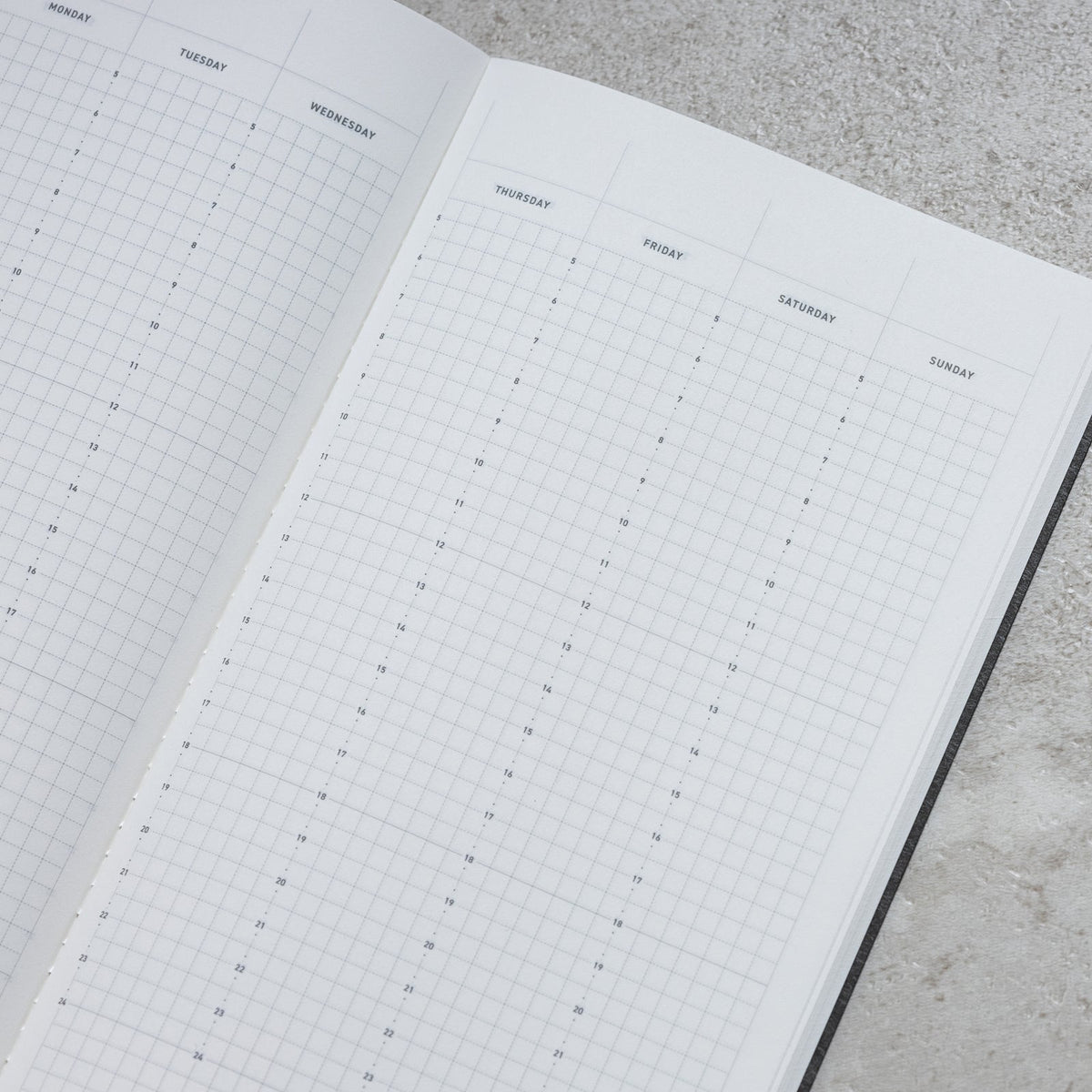 Slim Weekly Undated Planner