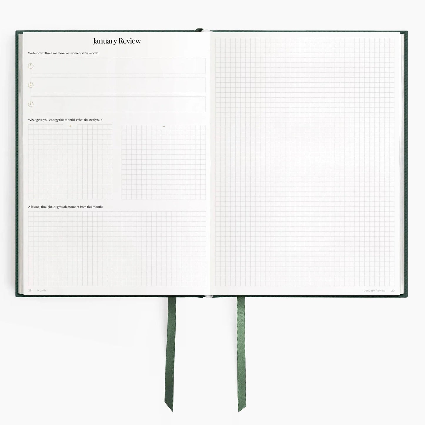 2026 Minimalist Horizontal Planner A5 | Hardcover | 120gsm