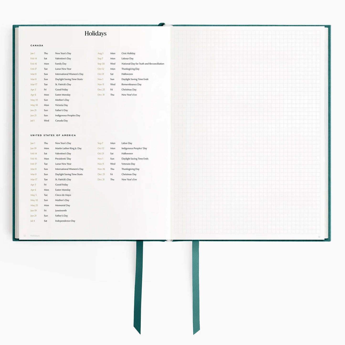2026 Minimalist Vertical Planner A5 | Hardcover | 120gsm