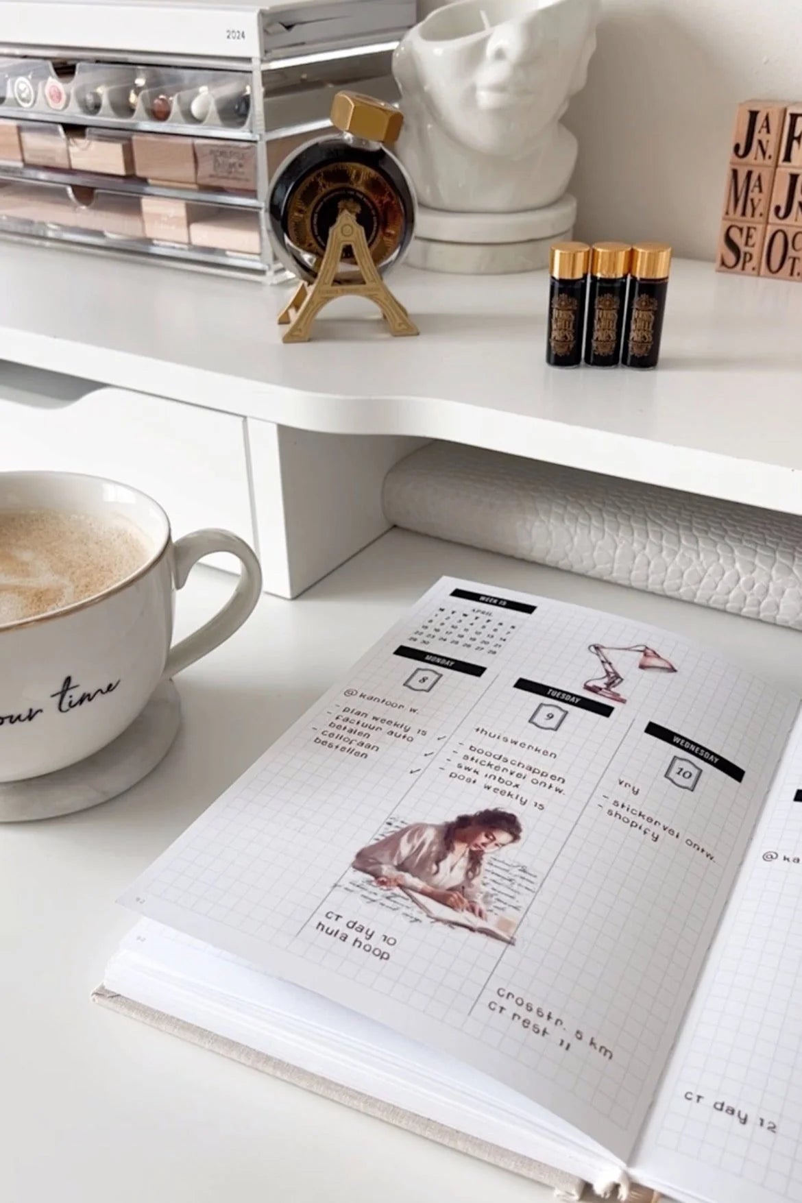Planner Girl Journaling Sticker Kit | Set of 4 Sticker Sheets