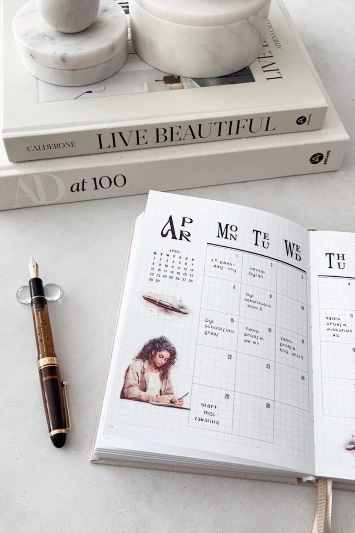 Planner Girl Journaling Sticker Kit | Set of 4 Sticker Sheets