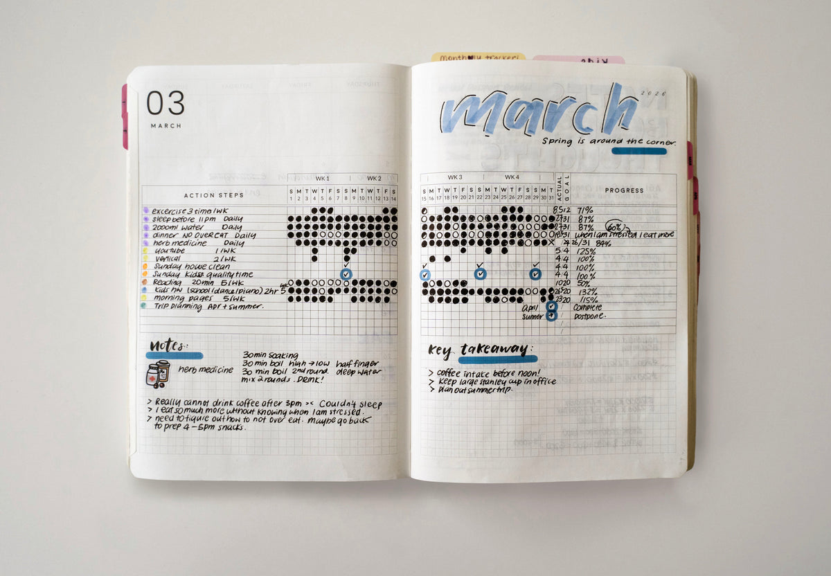 2027 Weekly Horizontal A5 Magnet Planner
