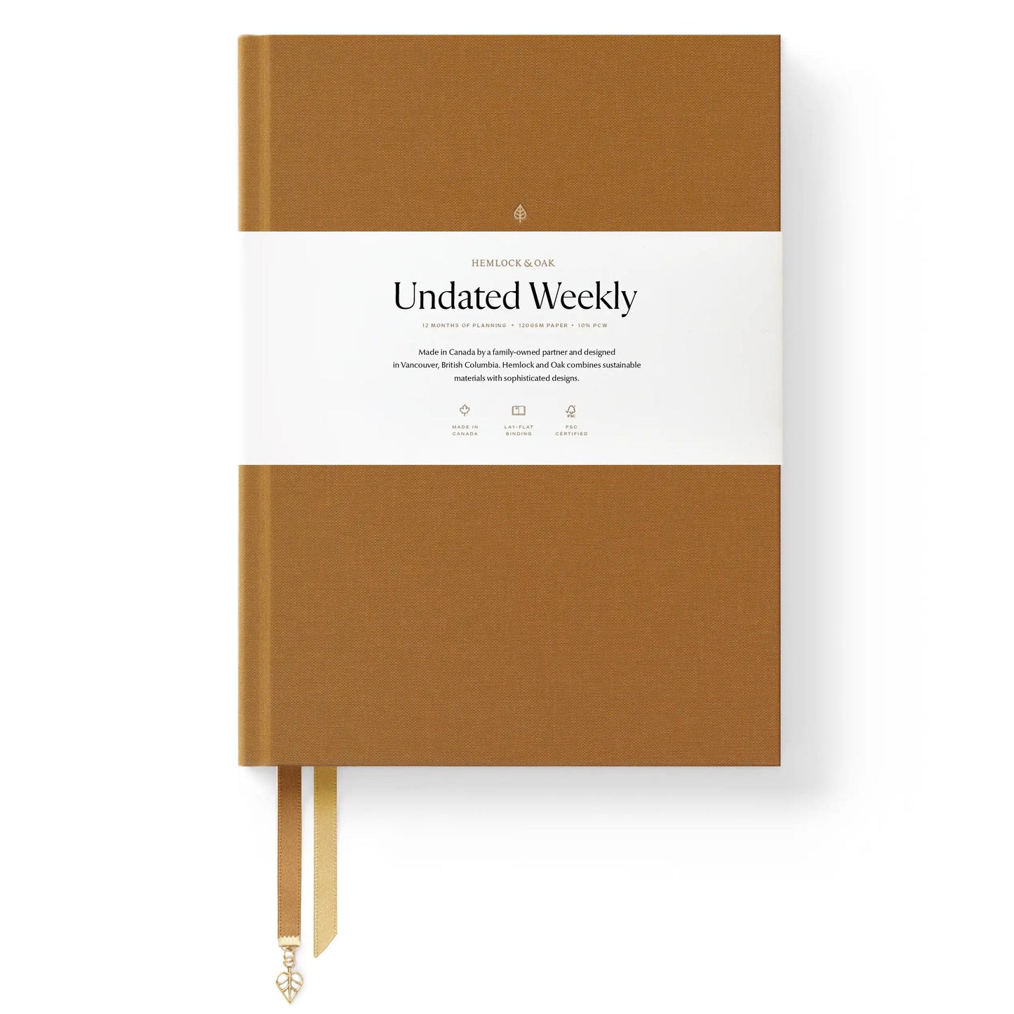 Undated 12-Month Weekly Planner