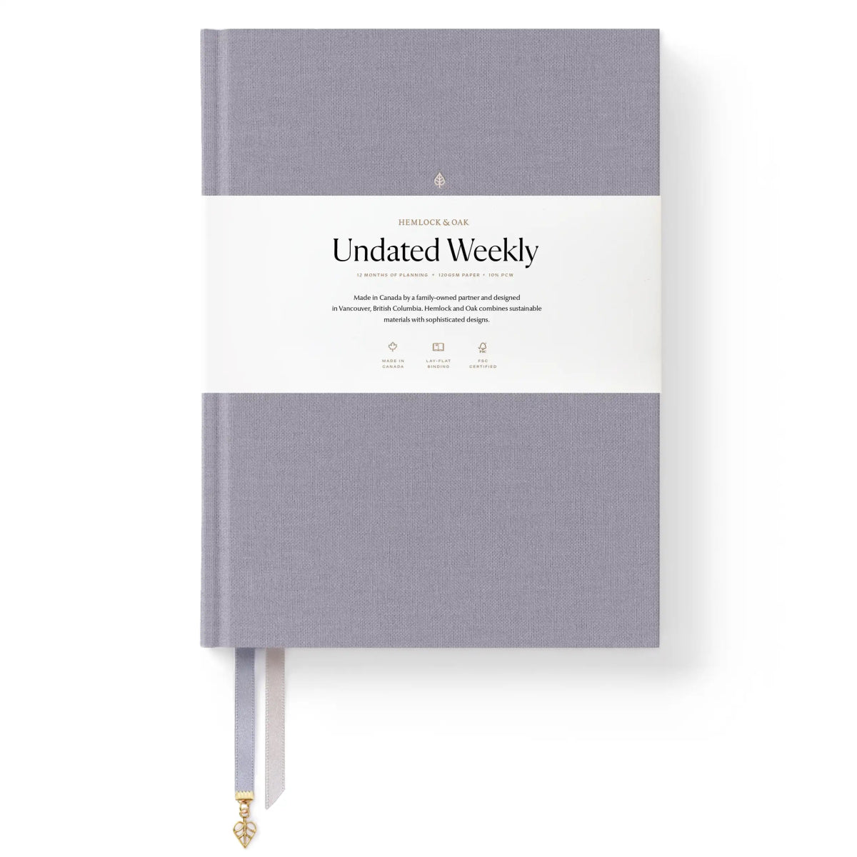 Undated 12-Month Weekly Planner