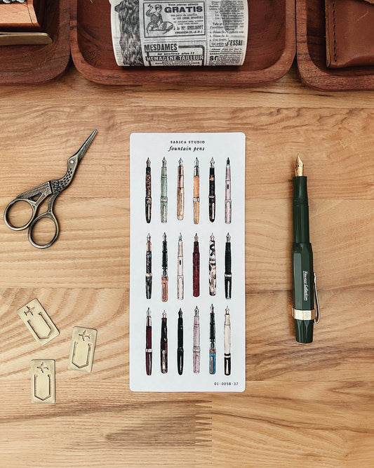 Fountain Pen Stickers