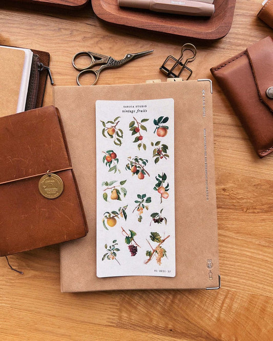 Vintage Fruit Stickers