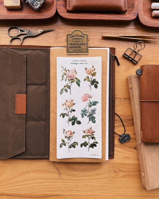 Vintage Roses 02 Stickers