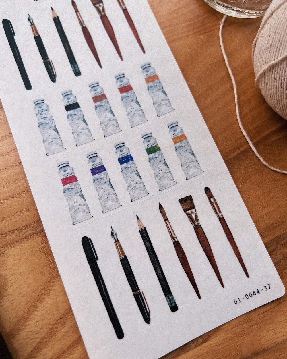 Art Supplies Stickers