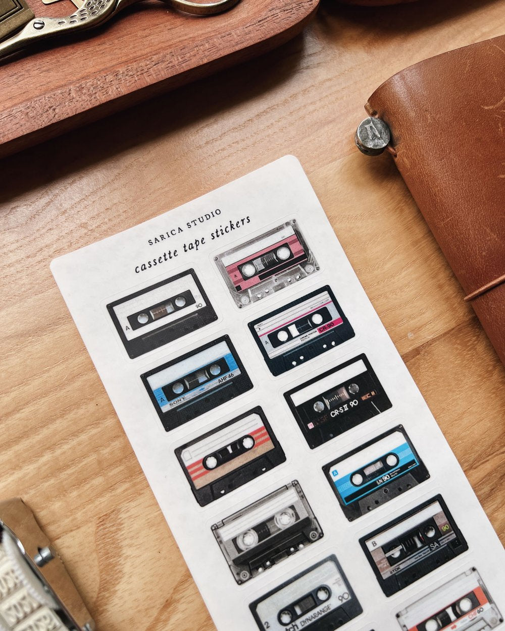 Cassette Tape Stickers