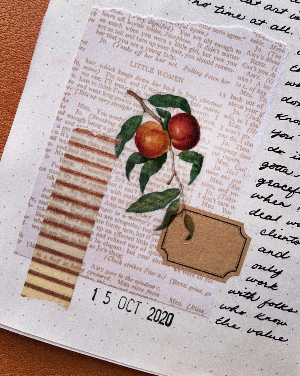 Vintage Fruit Stickers