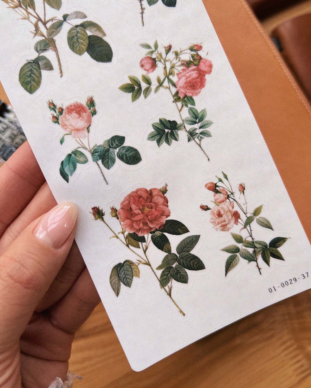 Vintage Roses 01 Stickers