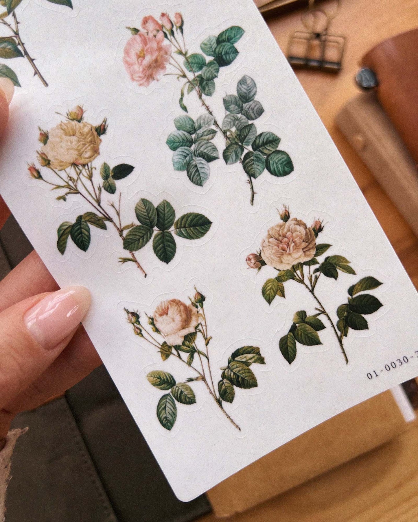 Vintage Roses 02 Stickers