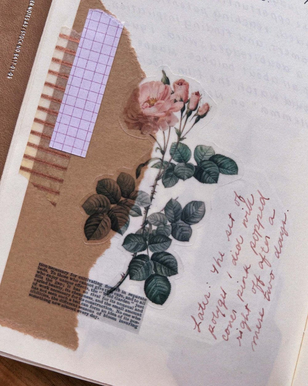 Vintage Roses 02 Stickers