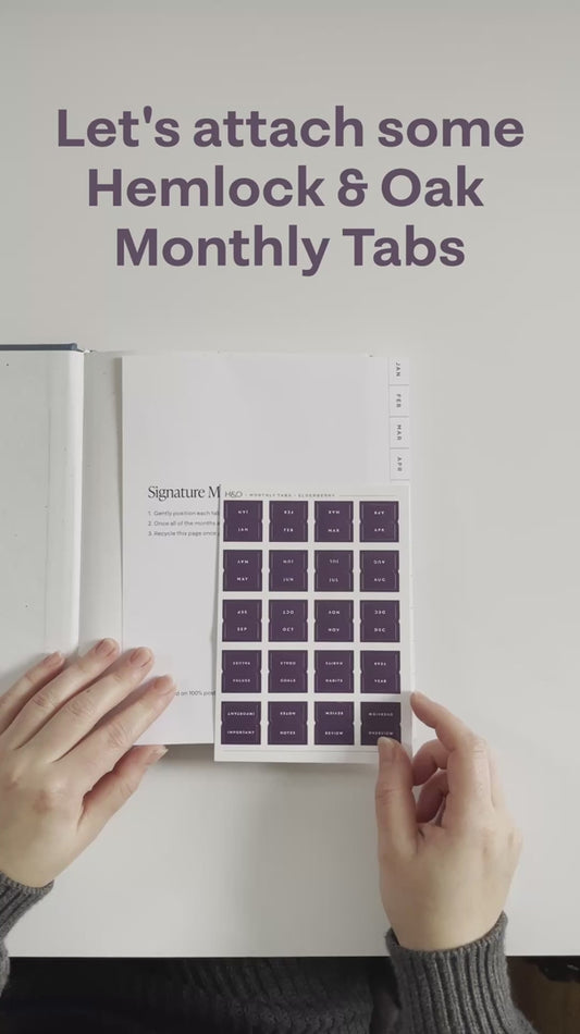 Monthly Tabs